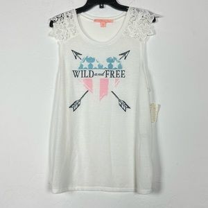 Rebellious One Tank Top Blouse Sleeveless Shirt‎